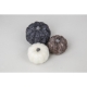 Styropianowe dynie ozdobione wełną merynos i wełną do filcowania na sucho ze sklepu online Kreatywny Świat