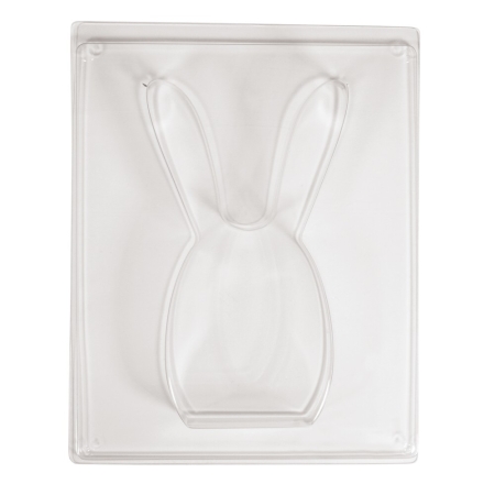 Forma do gipsu zajączek wielkanocny może być wypełniona betonem kreatywnym lub woskiem