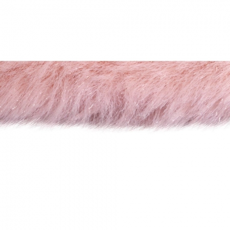 sztuczne futerko kolor różowy na pluszaka