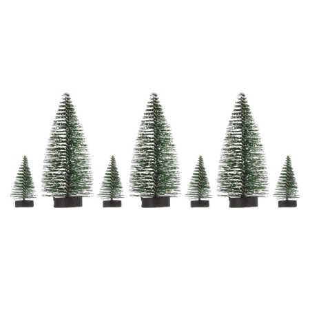 Mini choinki dekoracjne ze sklepu Keatywny Świat  do wielu zimowych oraz światecznych projektów