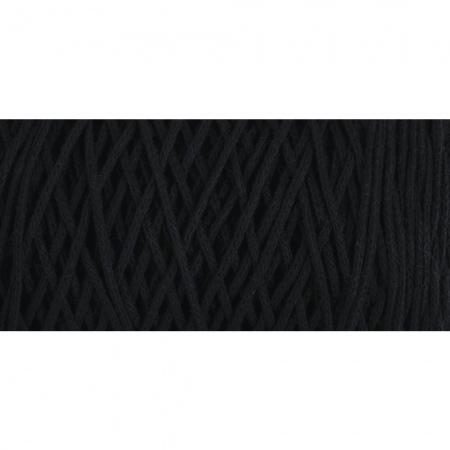 Makrama sznurek pleciony kolor czarny do kwietników w technice makramy.