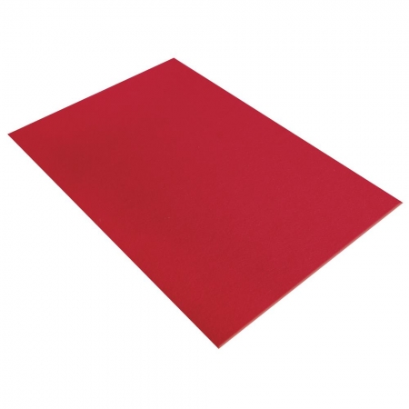 filc 4 mm sztywny jasny czerwony z poliestru