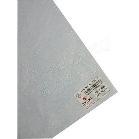 papier japoński ryżowy jedwabny jasny niebieski