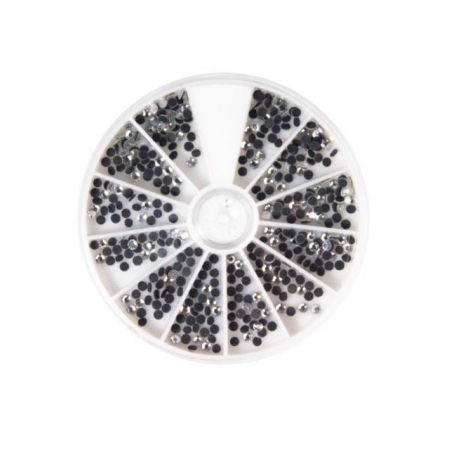 Strasy cyrkonie hot-fix 3mm kryształ do mocowania aplikatorem hotfix lub żelazkiem udekorują poszwy dekoracyjne i odzież
