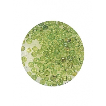 Koraliki, peridot / oliwin, okrągłe, 4mm, op. 4g [17-024-00]-1