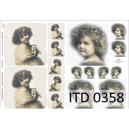 Papier decoupage, Vintage, A3 [ITD-0358].jpg