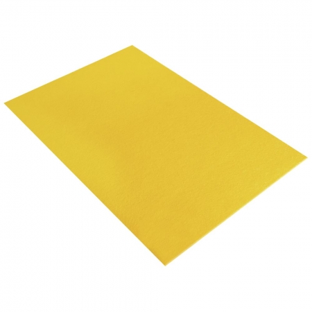 filc 2 mm żółty sztywny