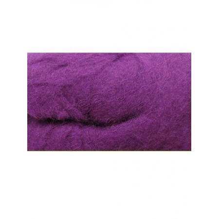 wełna naturalna purpurowa