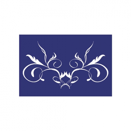 szablon sitodruk ornament
