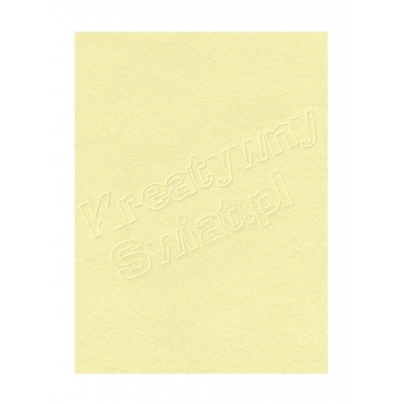 kremowy filc cienki 1 mm wiotki