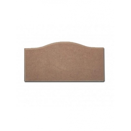 Plakietka MDF z frezem, fala duża, 38x18x0,7 cm [ZP 564]-1