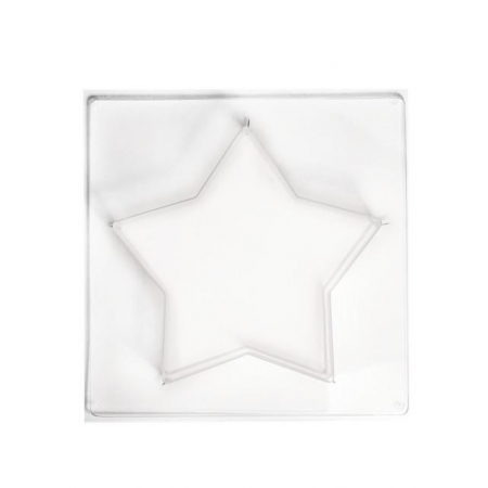 Forma do odlewów: Gwiazda 11×11 cm głębokość 3.5 cm idealna na pojemnik do stroiku bożonarodzeniowego