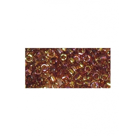 Delica-Rocailles, 2,2 mm ø, erika, transparentna tęcza [14-755-274]-2