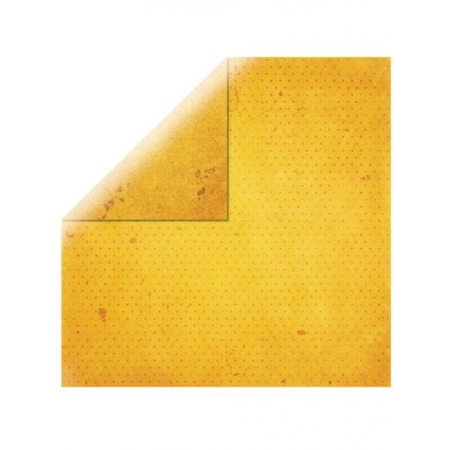 papier scrap kropki złoty żółty