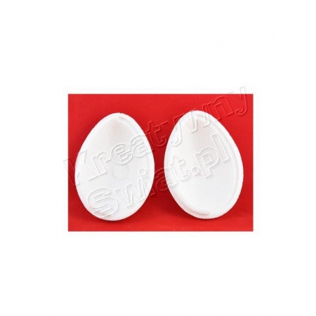 Jajko styropianowe, 2 częściowe, 15 cm [33-041-00]-2