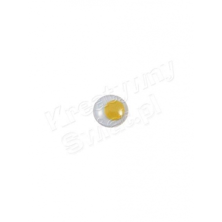 Oczy plastikowe ruchome, 12 mm, żółty, 1 szt. [89-033-49]-1