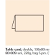 Karta stołowa podwójna, 100x90 mm, jasny czerwony, op. 5 szt. [80-009-278]-2