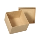 pudełko kostka z masy papierowej