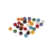 Koraliki szklane, mix kolorów, 5,4 mm [14-184-49]-1