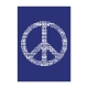 szablon do malowania na tkaninach peace