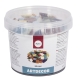 Kamyki do mozaiki szklane 2x2 cm Artdecor 1 kg idealne do mozaiki artystycznej