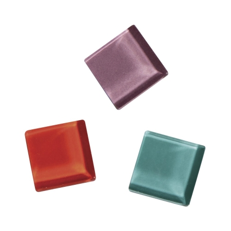Kamienie do mozaiki szklanej 2x2 cm softglas mocuj klejem do mozaiki