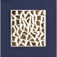 Dekoracyjny kafelek z naklejoną mozaiką złotą fun ceramica ze sklepu Kreatywny Swiat