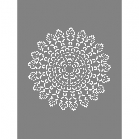 szablon malarski ornament, decoart, kreatywny swiat
