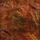 Szlagmetal złoto - czerwony arkusz 14x14 cm kreatywny świat