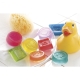 Mydełka diy dla dzieci odlane w silikonowych formach do mydła