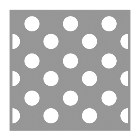 Szablon malarski kropki polka dots umożliwia dekoracyjne malowanie ścian